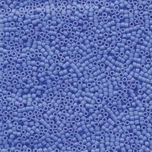 Miyuki 11/0 Delica Color #1588:Matte Opaque Cyan Blue [5g]