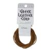 Supplies:1.5mm Greek Leather Cord, Rust [ea]