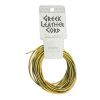 Supplies:1.5mm Greek Leather Cord, Yellow [ea]