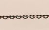 Copper Chain:6x4mm Heart Link [per ft]