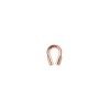 Findings Wire Protectors:.010-.019 Horseshoe, Copper [144]