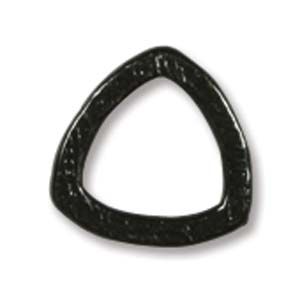 Findings:11.5mm Gunmetal Plated Triangle Connector [5]