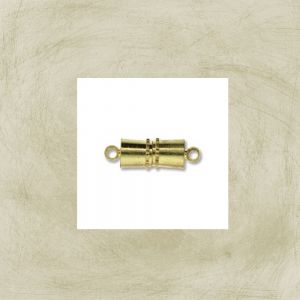Findings Clasp:11x5mm Magnetic, Gold Plated [4]
