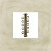 Silver Plated:31mm 5-Strand Slider Tube Clasp [2]