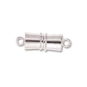 Findings:11x5mm Silver Plated Magnetic Clasp [4]