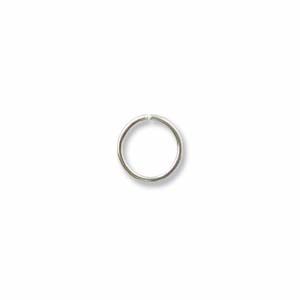 Sterling Silver Jump Rings 6mm 22 GA Round [25]