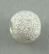 Sterling Silver Bead 5mm Stardust Round [5]