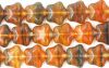 Star Beads:8mm Topaz Tortoise [25]