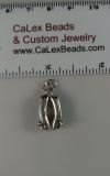 .925 Sterling Silver Charm:Ballet Shoes [ea]