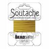 Beading Supply:Soutache Cadmium Yellow [3 yard card]
