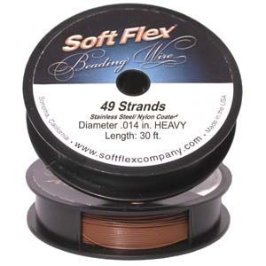 Soft Flex Wire:.024" Butterscotch [ea]