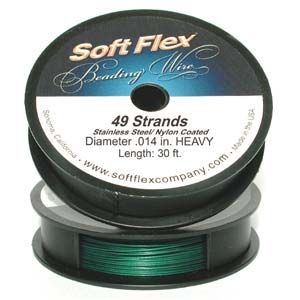 Soft Flex Wire:.024" Green [ea]