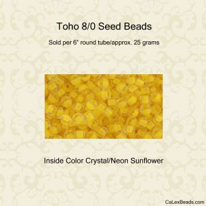 Toho 8/0 #0974 Neon Sunflower [25g]