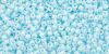 Toho 15/0 Seed Beads:#0124 Opaque Luster Pale Blue [9g]