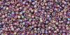 Toho 15/0 Seed Beads:#0166B Transparent AB Medium Amethyst [9g]