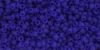 Toho 15/0 Seed Beads:#0008F Transparent Matte Dark Sapphire [9g]