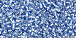 Toho 15/0 Seed Beads:#0033 Silver Lined Light Sapphire [9g]
