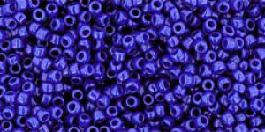 Toho 15/0 Seed Beads:#0048 Opaque Navy Blue [9g]