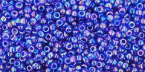 Toho 15/0 Seed Beads:#0087 Transparent AB Cobalt [9g]