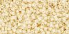 Toho 15/0 Seed Beads:#0762 Opaque Matte Pastel Egg Shell [9g]