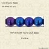 Blue, Pressed Glass