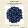 Blue, Fire Polished