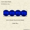 Cobalt Blue, Pressed Glass
