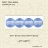 6mm Druk Beads