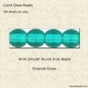 Emerald, Pressed Glass