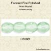 Peridot, Fire Polished