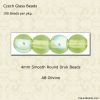 Olivine, Pressed Glass