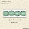 Prairie Green, Fire Polished