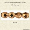 Bronze, Fire Polished