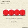 Red Pressed Glass