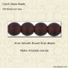 Garnet, Pressed Glass