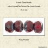 4x6mm Gem Donut Beads