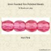Pink, Fire Polished
