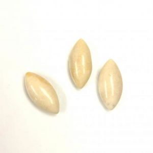 Cabochon, 15x7mm Navette:Riverstone