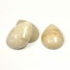 Cabochon, 18x13mm Pear:Riverstone