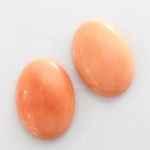 Cabochon, 25x18mm Oval:Dolomite
