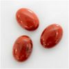 Cabochon, 18x13mm Oval:Red Jasper