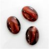 Cabochon, 18x13mm Pear:Red Tiger Eye