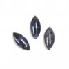 Cabochon, 15x7mm Navette:Sodalite