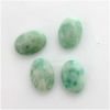Cabochon, 14x10mm Oval:Jade Zing Zhiang