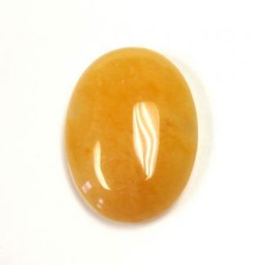 Cabochon, 30x22mm Oval:Pineapple Jasper