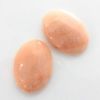 Cabochon, 25x18mm Oval:Pink Aventurine
