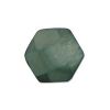 Mother of Pearl:12mm Faceted Hex Beads, Olive [16"]