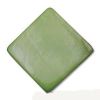 Mother of Pearl:19mm Flat Diamond Beads, Lime [16"]