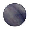 Mother of Pearl:20mm Coin Beads, Blue [16"]