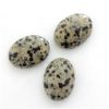 Cabochon, 18x13mm Oval:Dalmatian Jasper